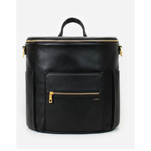 Fawn Design The Original Diaper Bag Mom Dad Large backpack Messenger Vegan Leath - Picture 2 of 10